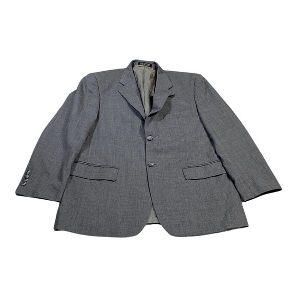 Stafford Jacket Mens 40 Short Gray Wool Lined Sport Classic Professor Office - Picture 1 of 16